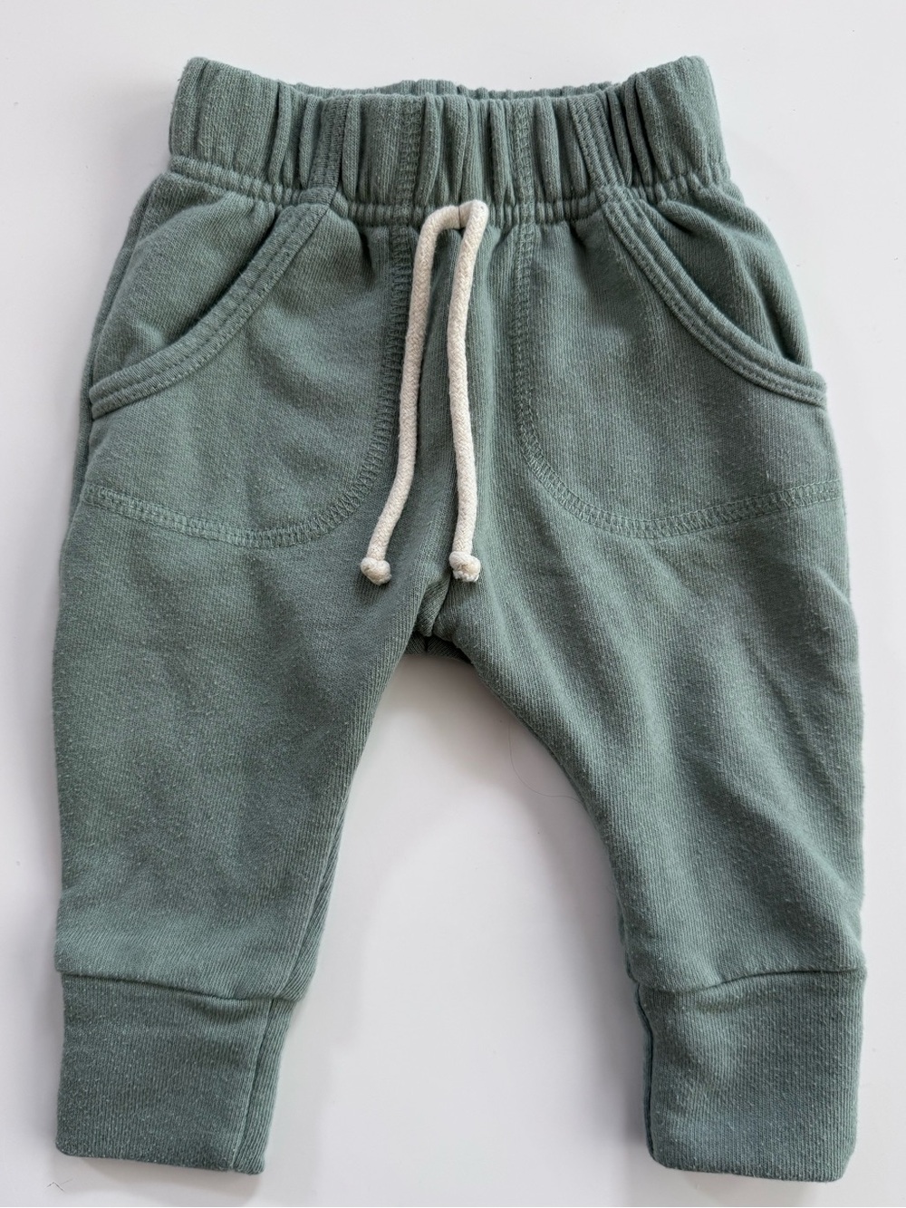 Sage Green Drawstring Jogger Pants 👟